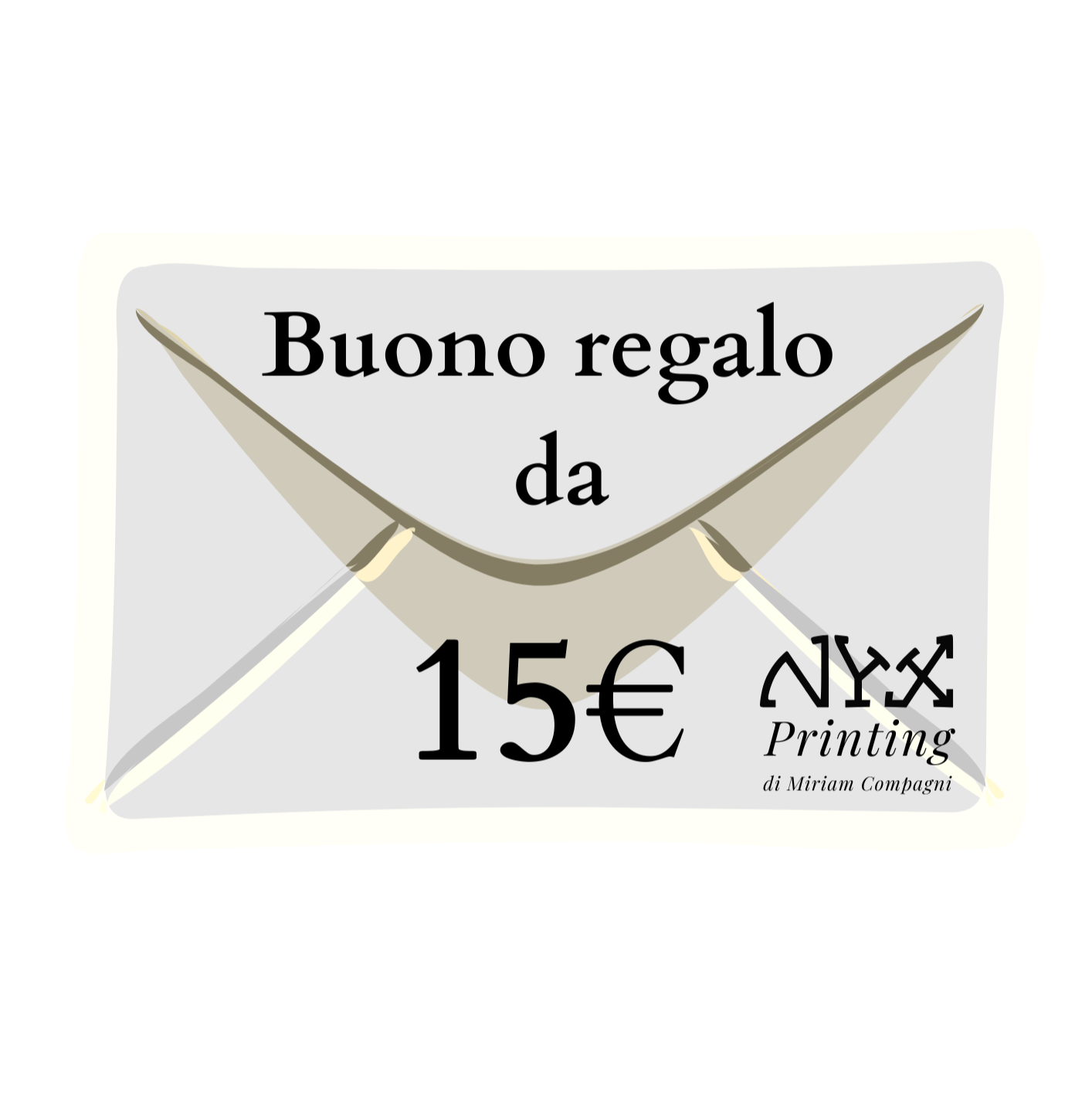 Buono Regalo 15€ Nyx Printing