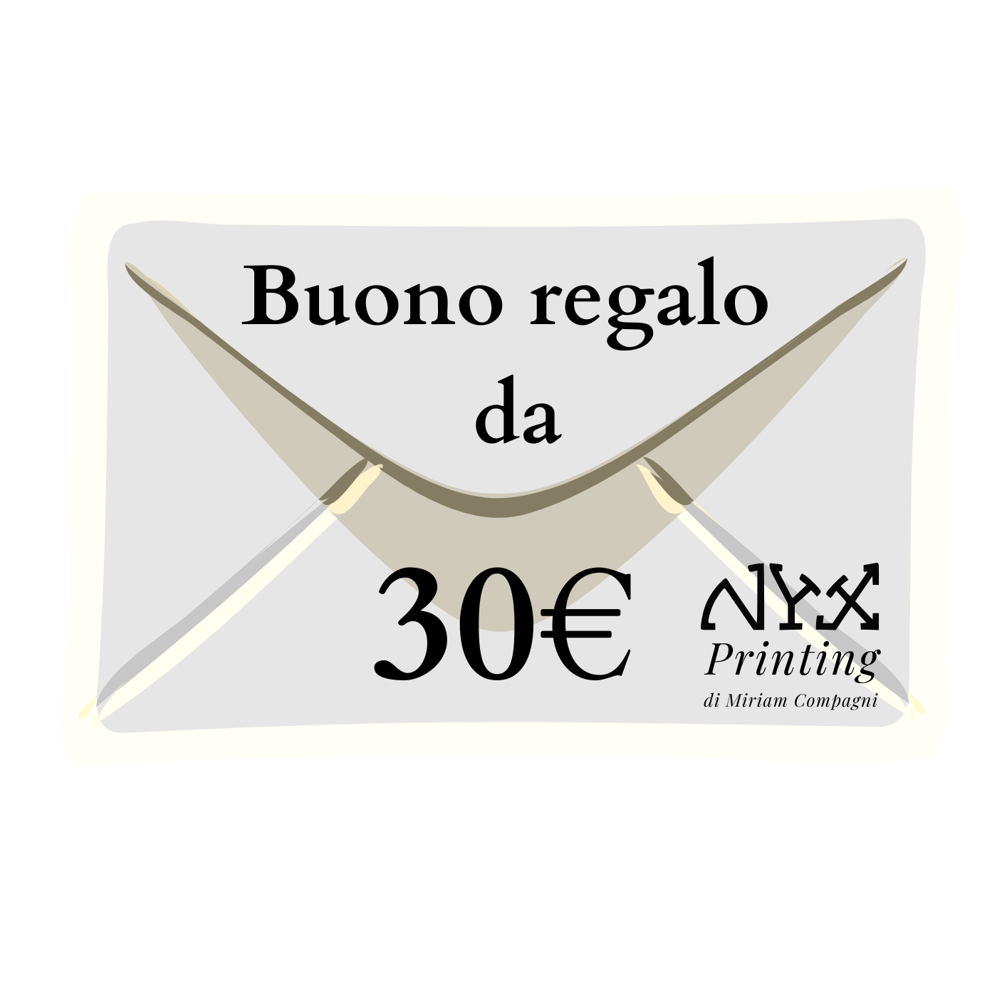 Buono Regalo 30€ Nyx Printing