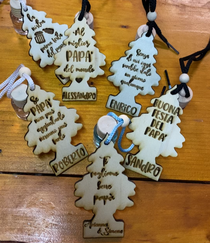 Arbre Magique in legno inciso