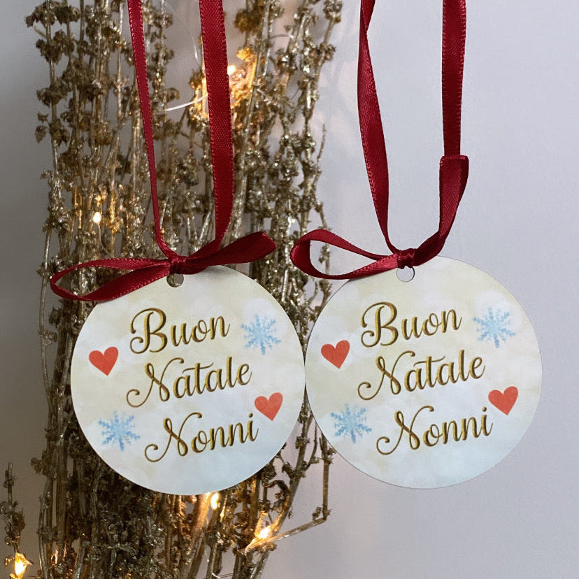 Pallina di Natale Rotonda