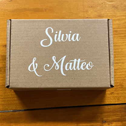 Scatola regalo personalizzabile 10x15x4 cm