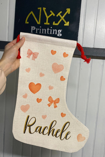 Calza befana personalizzabile con immagini