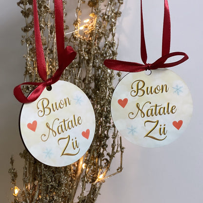 Pallina di Natale Rotonda