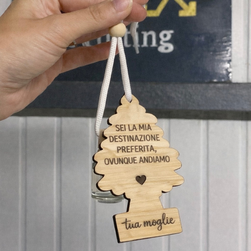 Arbre Magique in legno inciso