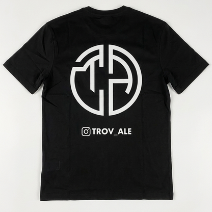 T-shirt Oversize Nera X TROV_ALE