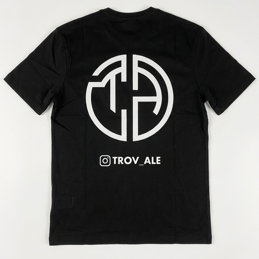 T-shirt Regular Fit Nera X TROV_ALE
