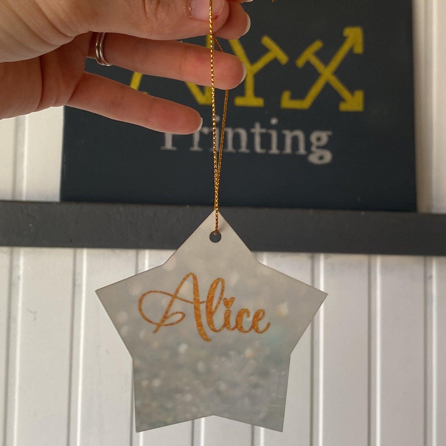 Pallina di Natale Stella