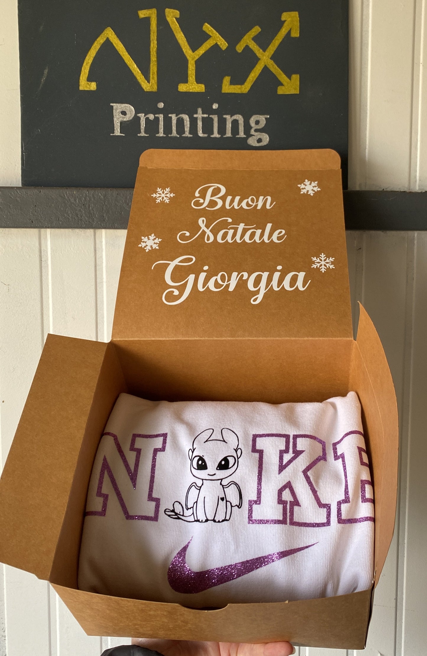 Scatola regalo personalizzabile 20x20x10cm