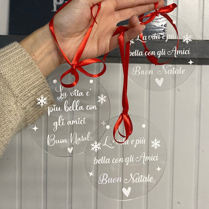 Pallina in plexiglass Rotonda