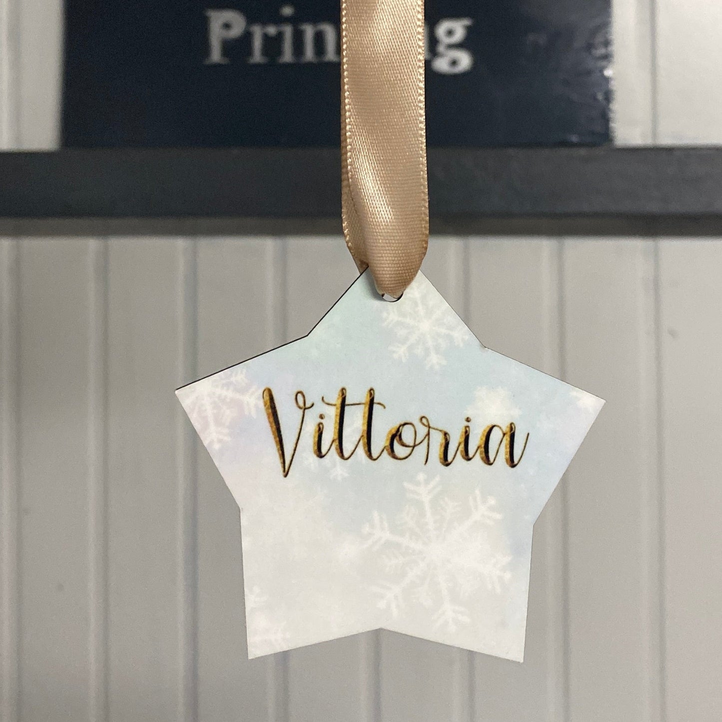 Pallina di Natale Stella