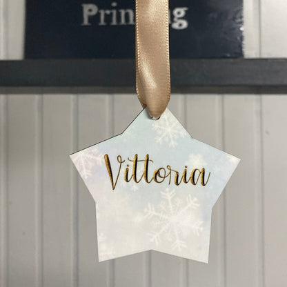 Pallina di Natale Stella