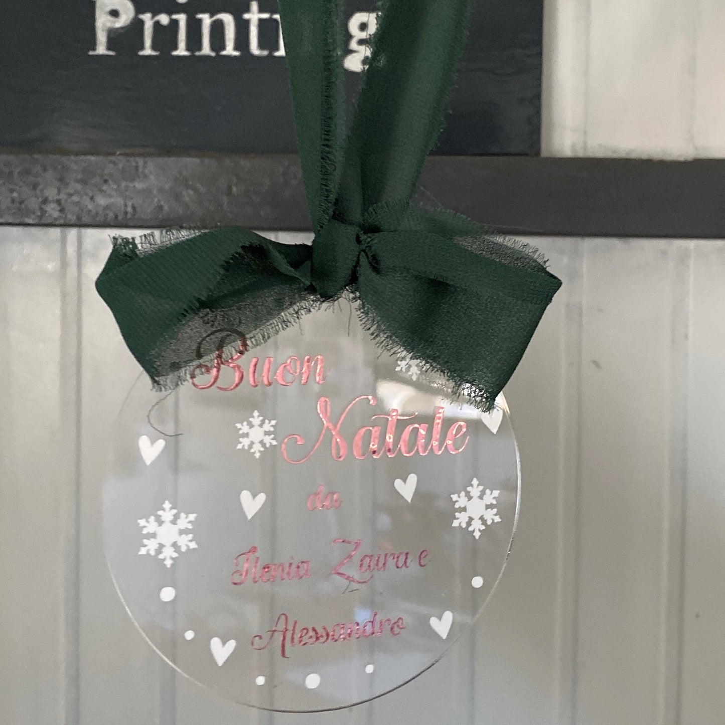 Pallina in plexiglass Rotonda