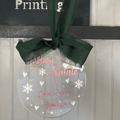 Pallina in plexiglass Rotonda