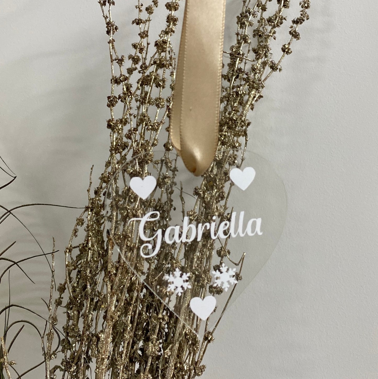 Pallina in plexiglass Cuore