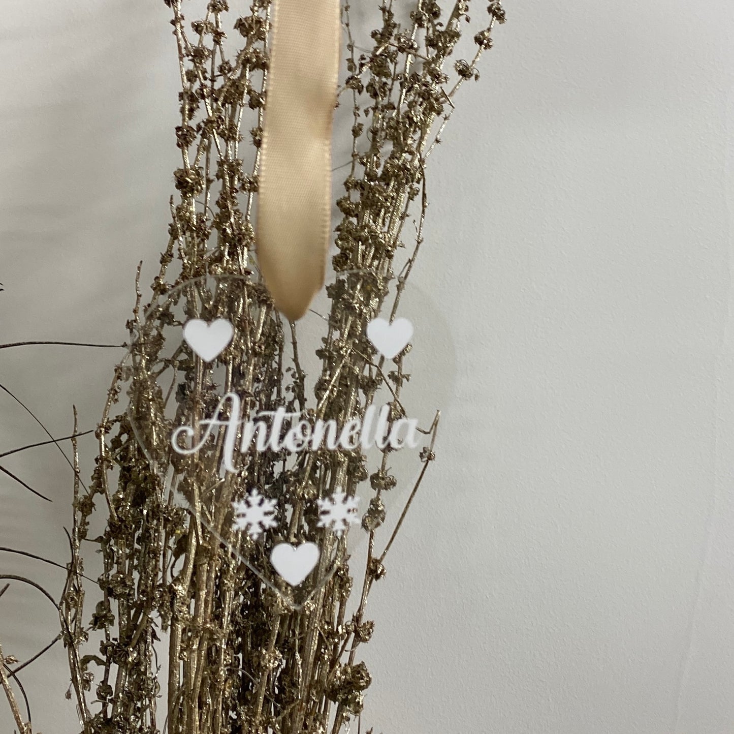 Pallina in plexiglass Cuore