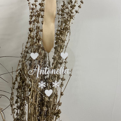 Pallina in plexiglass Cuore