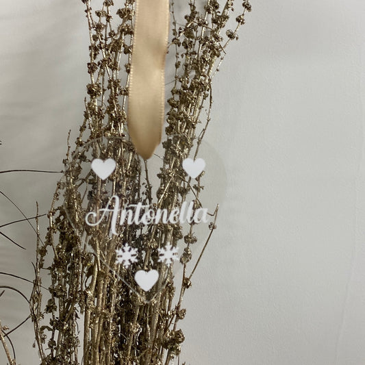 Pallina in plexiglass Cuore