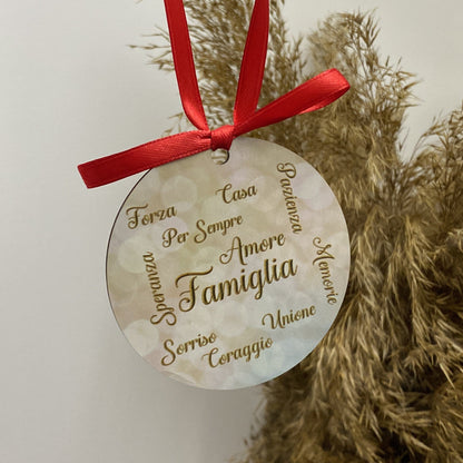 Pallina di Natale Rotonda