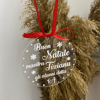 Pallina in plexiglass Rotonda