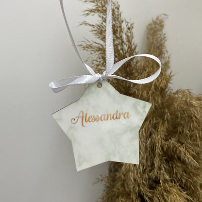 Pallina di Natale Stella