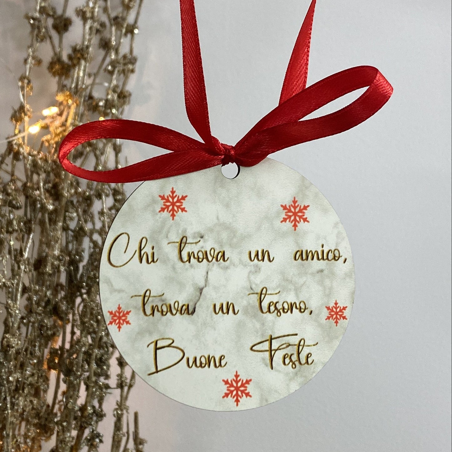 Pallina di Natale Rotonda