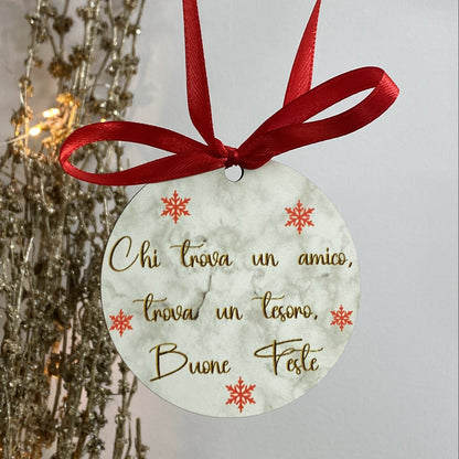 Pallina di Natale Rotonda