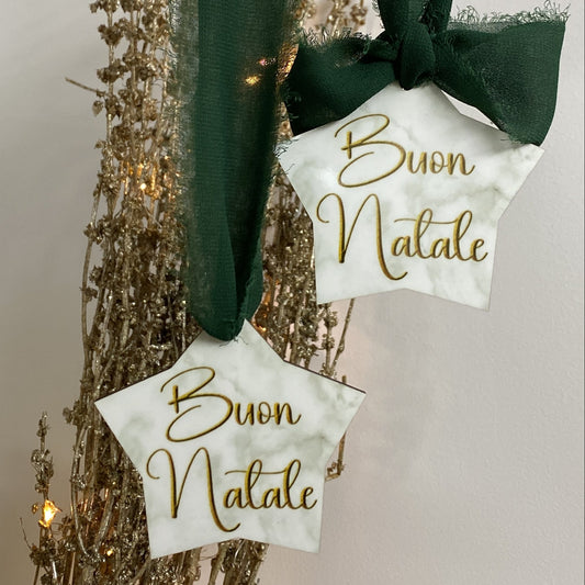 Pallina di Natale Stella