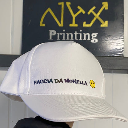 Cappello Bianco visiera normale