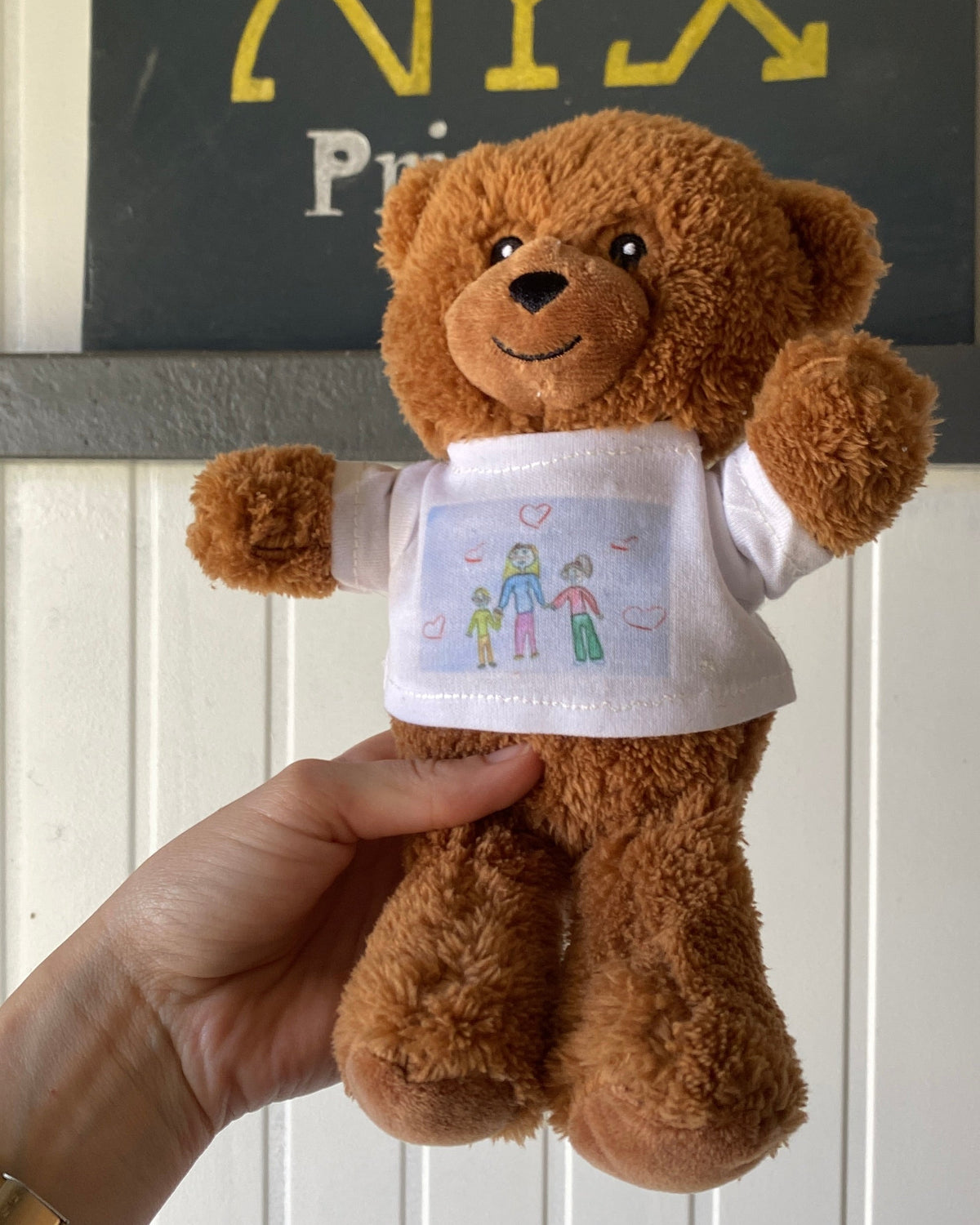 Peluche con t-shirt personalizzabile