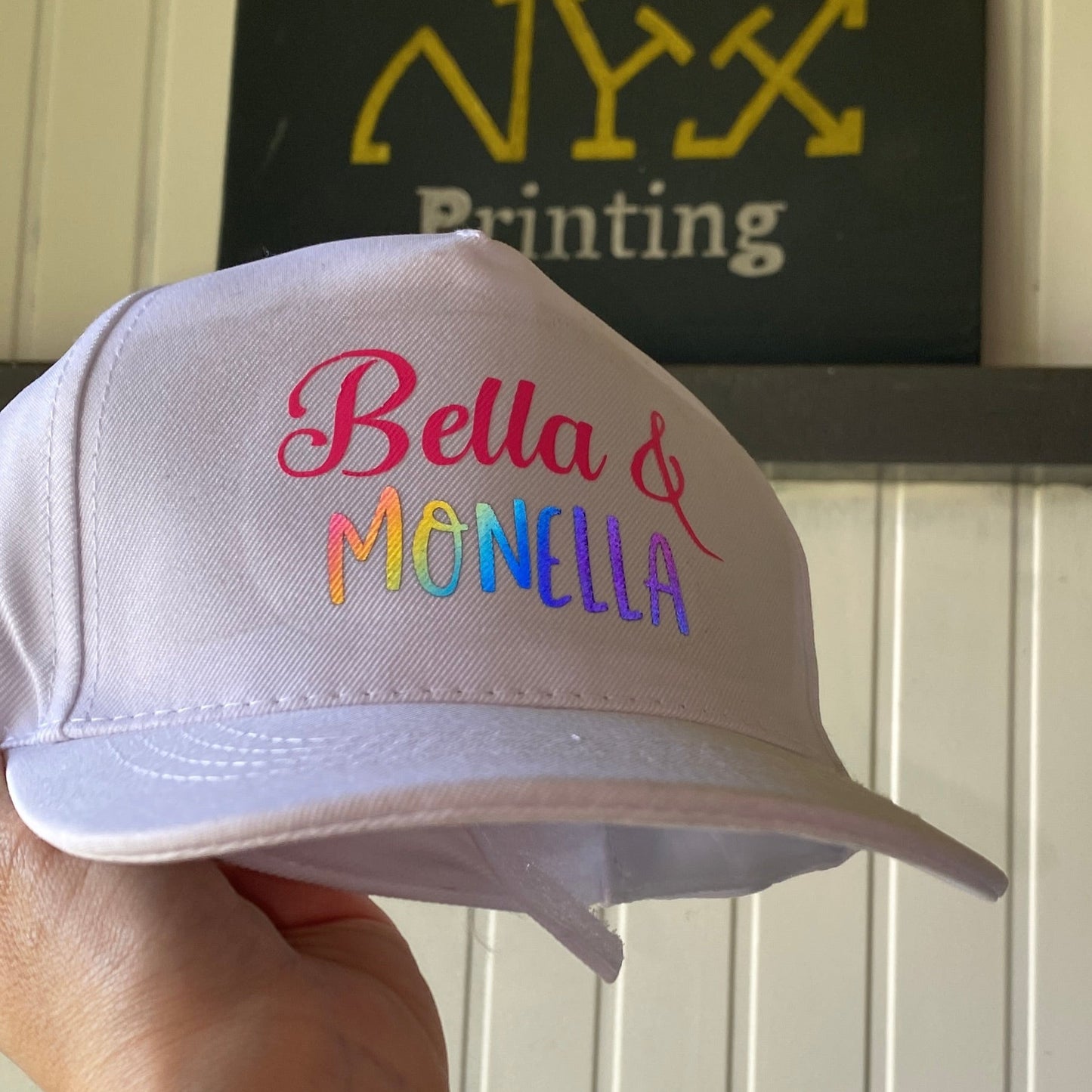 Cappello Bianco visiera normale