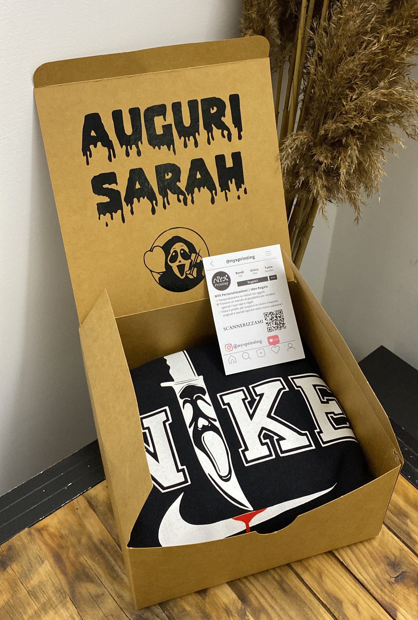 Scatola regalo personalizzabile 20x20x10cm